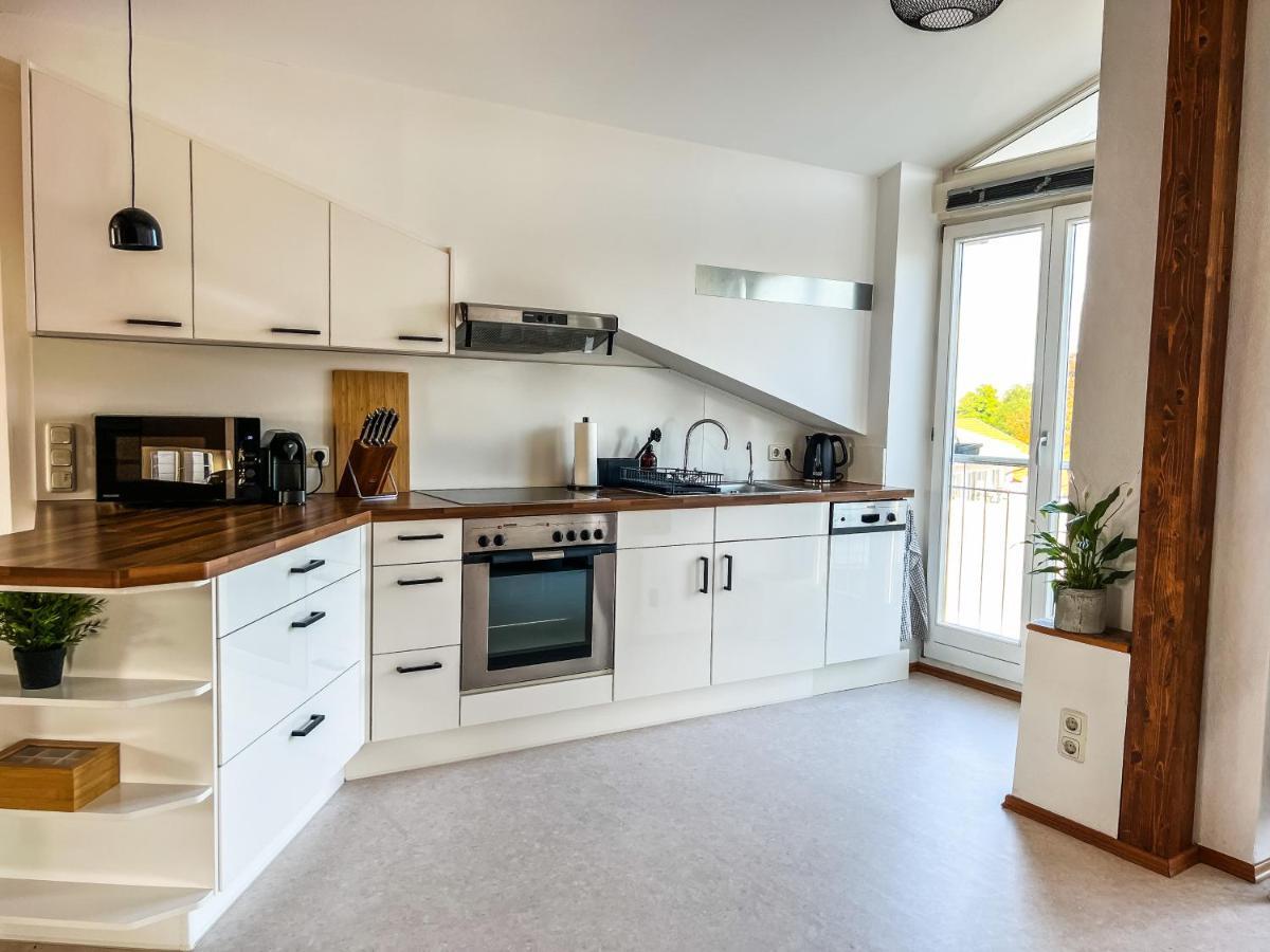 Loft-Wohnung Im Herzen Von Prien - 100M2 - Smarttv 외부 사진